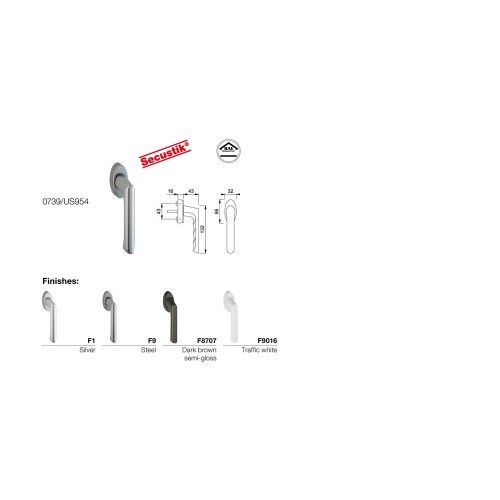 Mîner fereastră HOPPE Brest