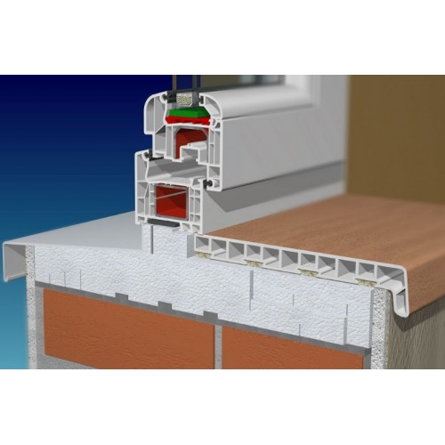 Pervaz cald-Profil polistiren extrudat XPS